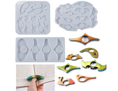 Thumb Ring Book Holder Resin Mold Book Page Holder Mold Book - Etsy