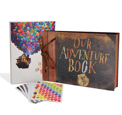 Our Adventure Book: Movie Up Travel Scrapbook - Perfect for Anniversary ...