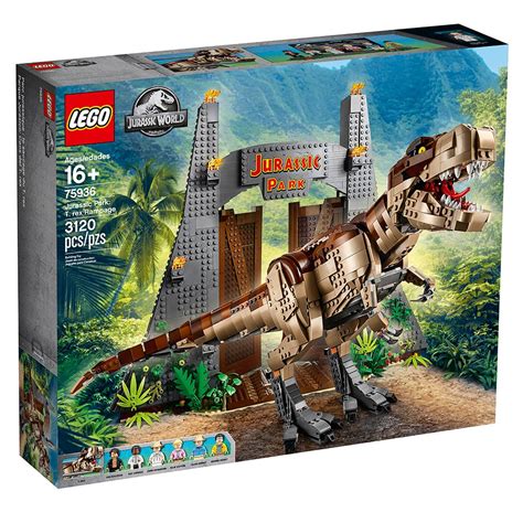 LEGO Jurassic Park Set of the Front Gate Contains Over 3,000 Pieces ...