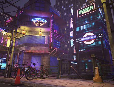 XI Anime City Street | Daz 3D