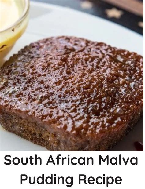 South African Malva Pudding Recipe - foodrecipetips.com