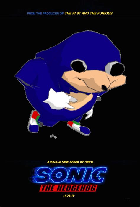 Sonic The Hedgehog Movie | Ugandan Knuckles Wiki | Fandom