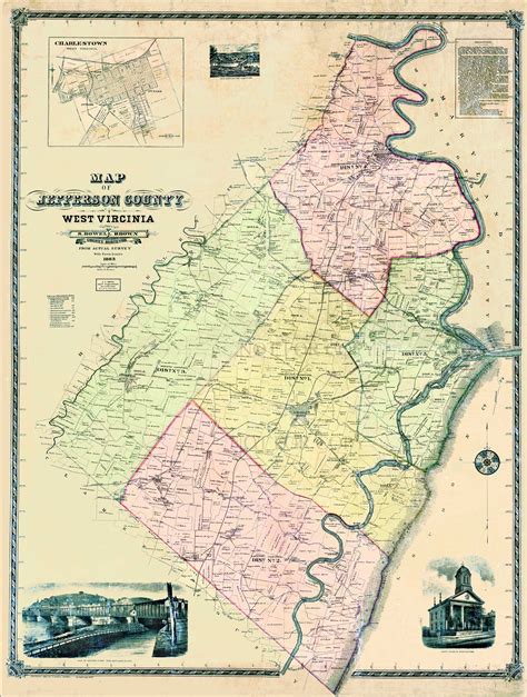 Map Of Jefferson County Wv - Liva Sherry