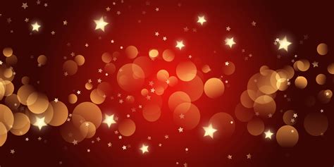 christmas banner with stars and bokeh lights 4572342 Vector Art at Vecteezy