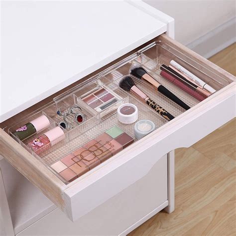 MoMA Expandable Makeup Organizer | Ways to Organize Your Drawers ...