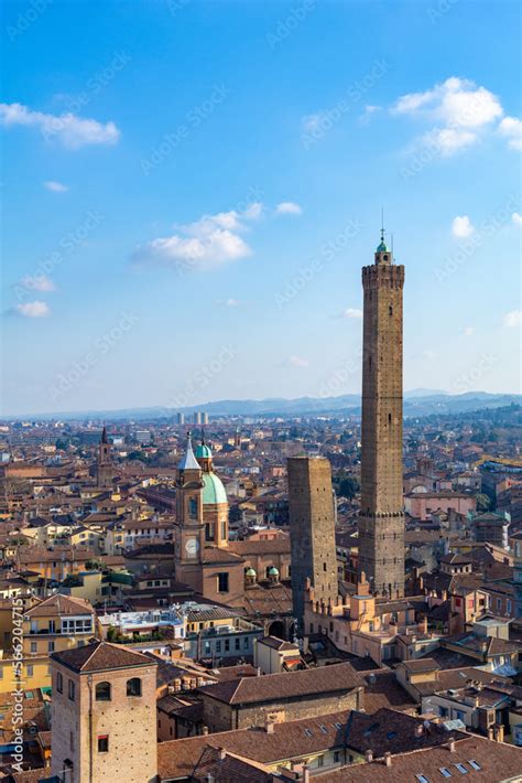 Bologna city of Emilia Romagna famous for its food and the historic ...