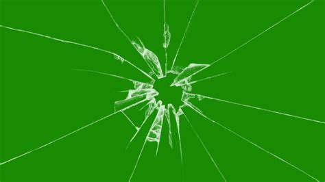 BROKEN GLASS ANIMATIONS GREEN SCREEN (NO COPYRIGHT) - YouTube