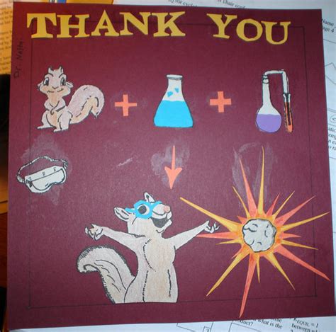 Chemistry Thank You Card by zippybluedwarf on DeviantArt