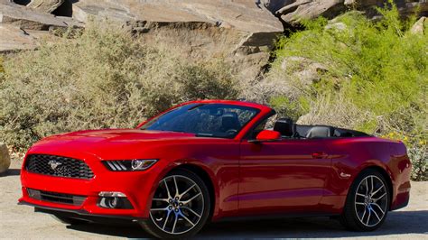 2015 Ford Mustang EcoBoost Convertible - Wallpapers and HD Images | Car ...