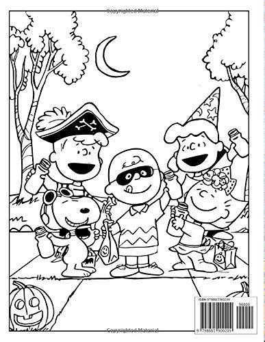 Charlie Brown Halloween Coloring Pages