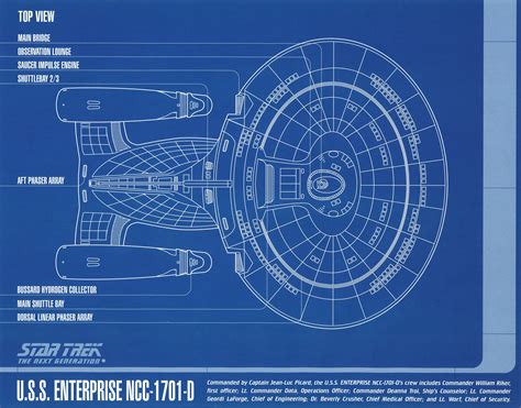 USS Enterprise Blueprints