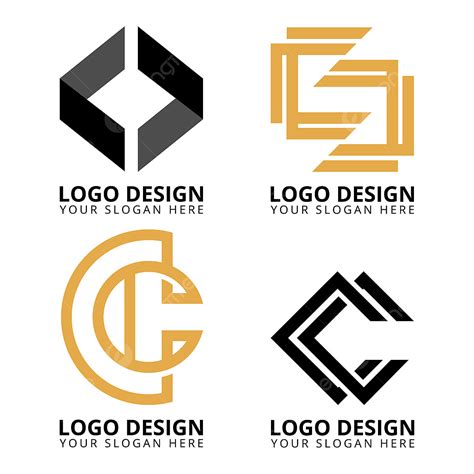 Cc Logo Vector Art PNG, Cc Minimalist Logo Design Collection, Abstract ...