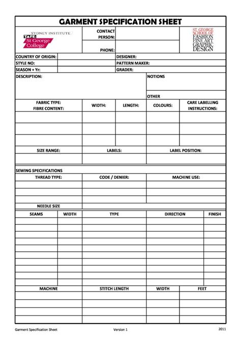 40 Useful Spec Sheet Templates (Construction, Product, Design...)