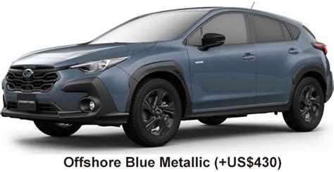 New Subaru Crosstrek Body colors, Full variation of exterior colours ...