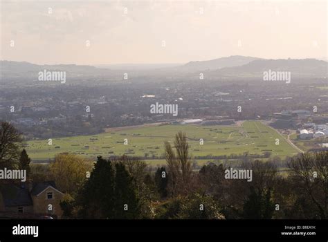 Aerial View of Cheltenham Racecourse Stock Photo - Alamy