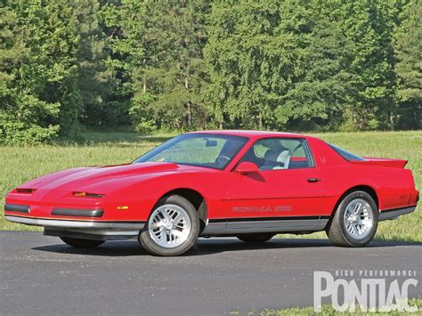 1988 Pontiac Firebird - Supercharged V.H.O Formula - High Performance ...