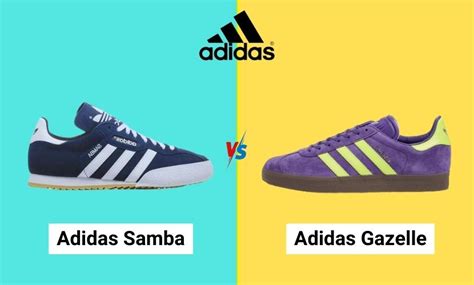 Adidas Samba Vs Gazelle: (Quick Comparison!) - Shoes Matrix