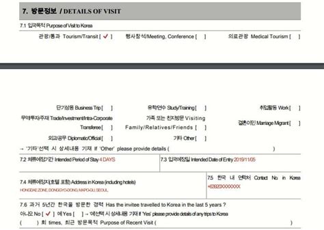 How To Fill Out Korean Visa Application Form: A Step-by-Step Guide ...