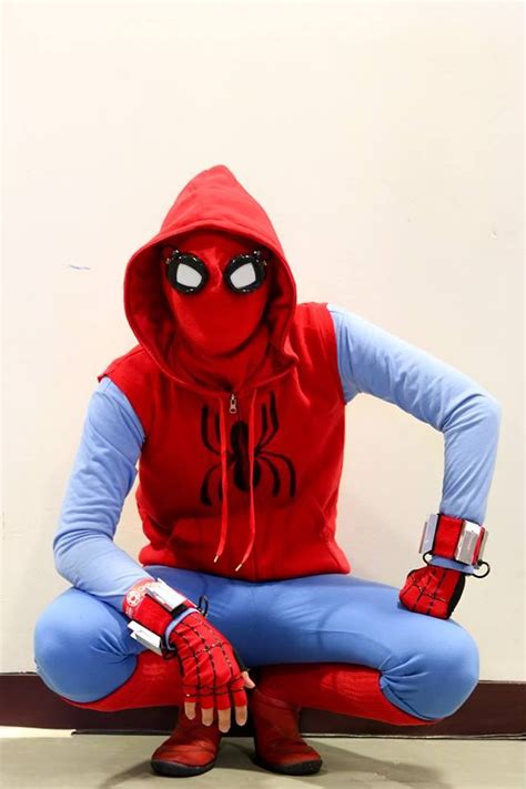 Peter parker’s homemade spider man suit costume – Artofit