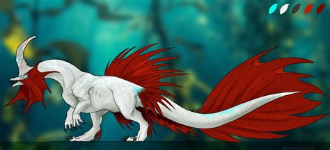 Fish dinosaur by VeriaAsvernolova on DeviantArt