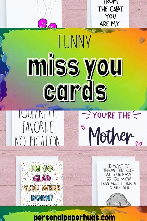 57 Miss You Funny Cards ideas in 2021 | funny cards, miss you funny, cards