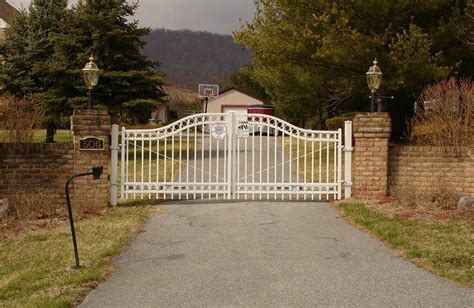 Driveway Security Gate Installation | Frederick Fence