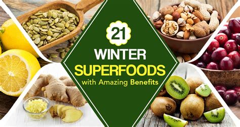 21 Winter Superfoods With Amazing Benefits