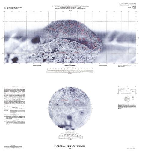 Triton Pictorial Map | USGS Astrogeology Science Center