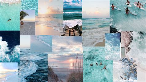 Aesthetic Laptop Beach Wallpapers - Wallpaper Cave