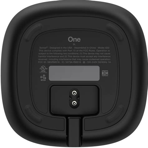 Sonos One SL Black Speaker-ONESLBLK | Grand Appliance and TV