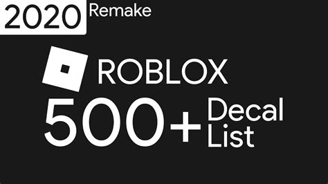 Image Id Roblox List - Infoupdate.org