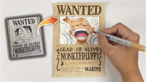 Luffy Wanted Poster HD Render PNG By ZiulLF On DeviantArt, 41% OFF