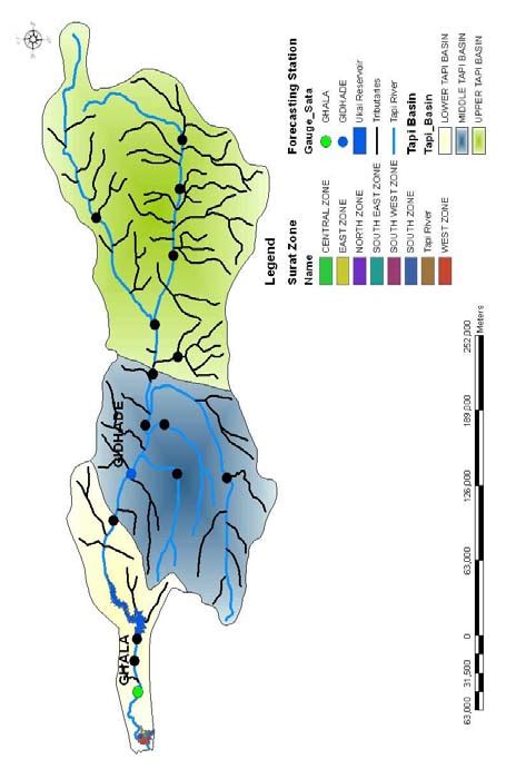 River Tapi, Tributaries and Division of Tapi Basin | Download ...