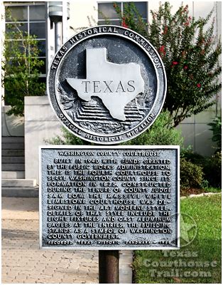 Washington County Courthouse - Brenham, Texas - Photograph Page 3