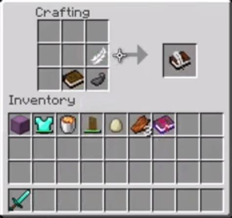 How To Make A Book And Quill In Minecraft (Recipe & Command)