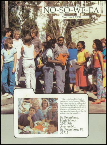 Explore 1986 St. Petersburg High School Yearbook, St. Petersburg FL ...