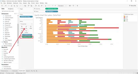 Tableau Gantt Chart - An Easy Way to Track your Data Trend - DataFlair