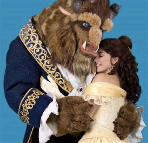 Belle and Beast | Disney face characters, Disney beauty and the beast ...