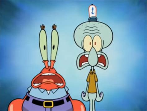 Squidward and Mr. krabs are shocked or scared of by dhvipersrt10 on ...