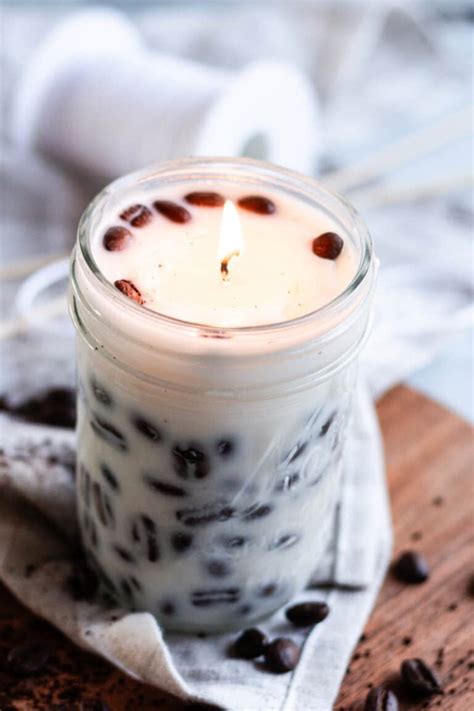 Easy DIY Coffee Candles Made With Whole Coffee Beans - Our Oily House