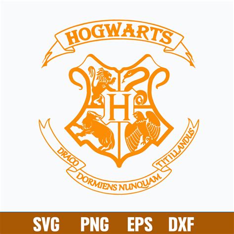 Hogwarts Symbole Svg Hogwarts Logo Svg Harry Potter Svg P Inspire