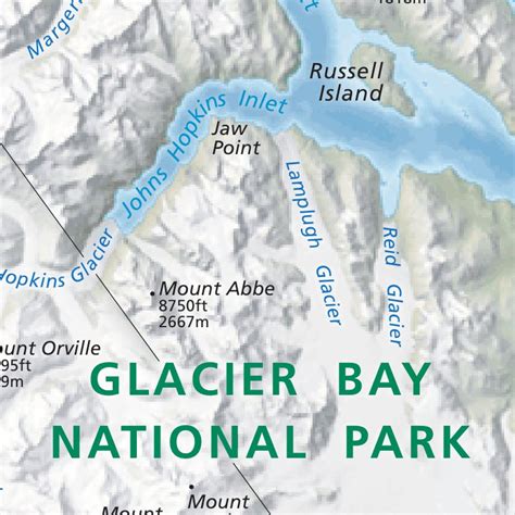 Glacier Bay National Park Map - Maping Resources