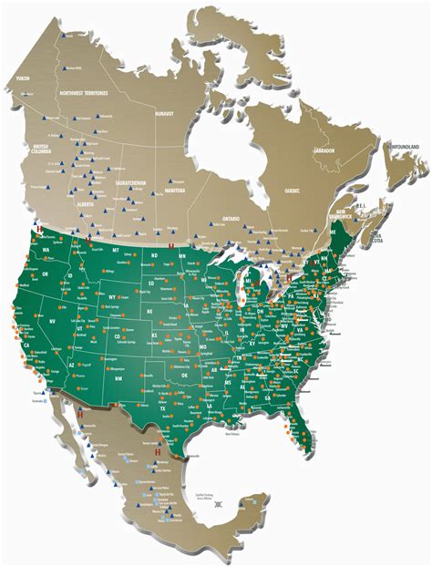 Canadian Border Us Canada Border Crossings Map : US-Canadian Border ...