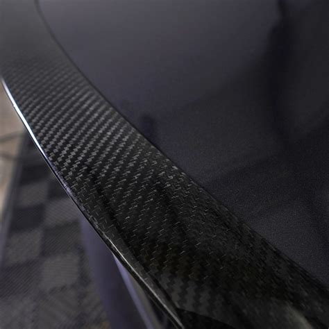 Carbon Fiber Rear Spoiler for Model 3 - TESBROS