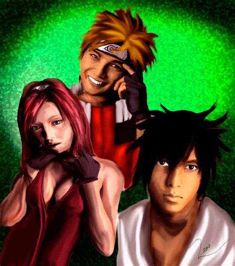 Anime love triangle by Rene-L on DeviantArt