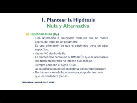 Ejemplo De Hipotesis Nula Y Alternativa En Estadistica Coleccion De Images