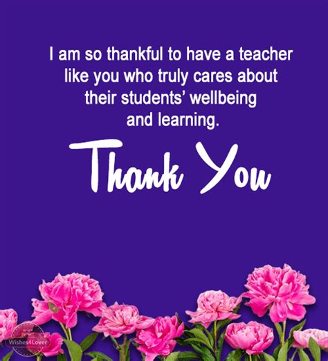 50+ Heartfelt Thank You Messages for Teachers