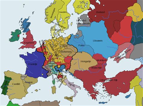 What Did Europe's Map Look Like in the 1500s? - Vivid Maps