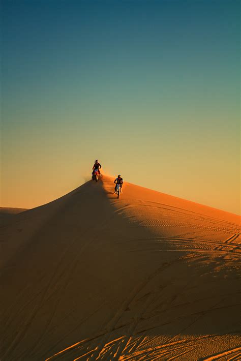 Sunset at Imperial Sand Dunes - Anne McKinnell Photography