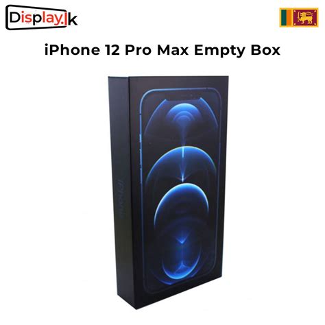 iPhone 12 Pro Max Empty Box - Display.LK